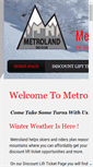 Mobile Screenshot of metrolandskiclub.com